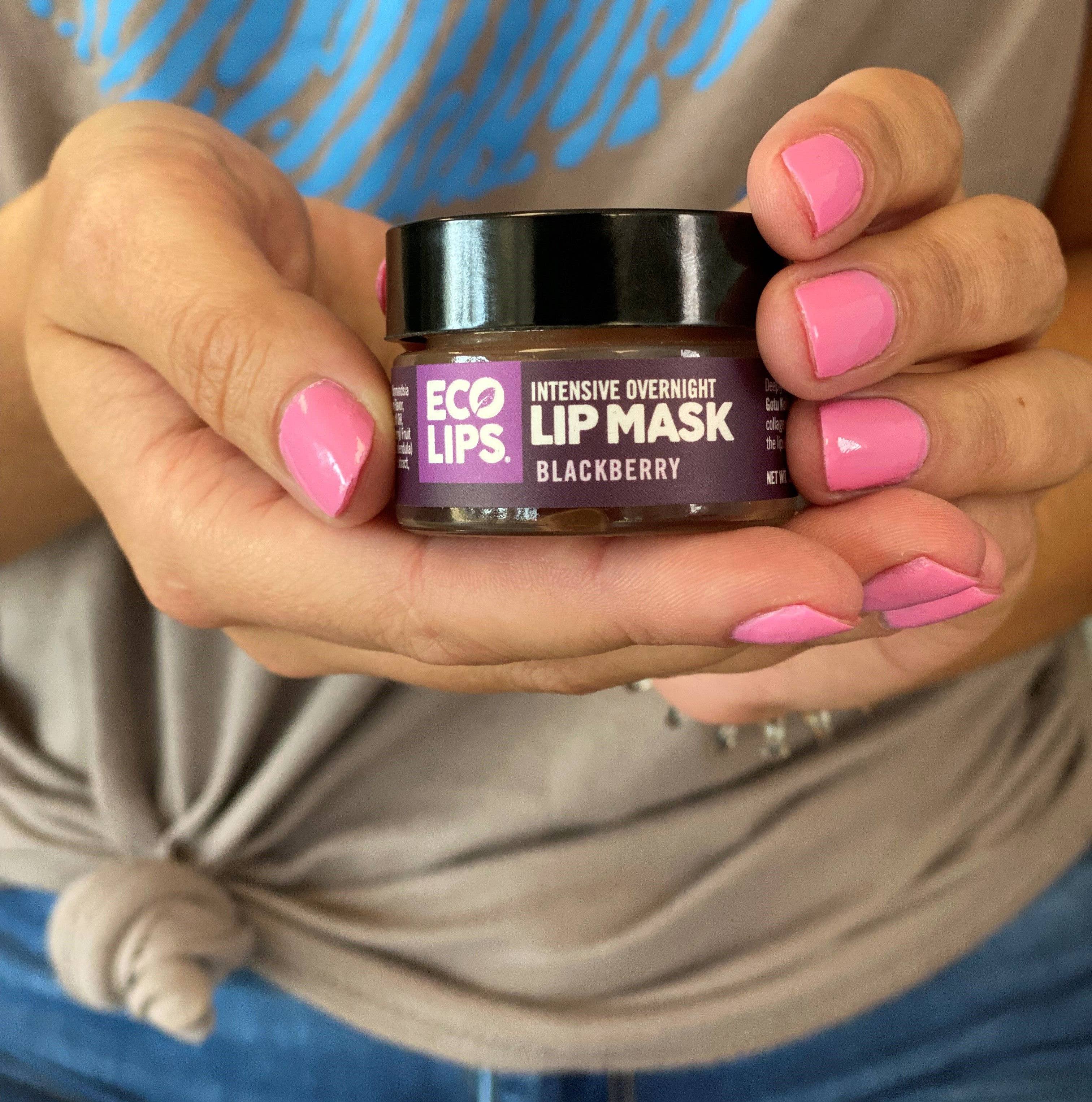 Eco Lips & Bug Soother – wholesale Läppbehandling/Mask – Intensiv övernattning läppmask 6-ct skärm2