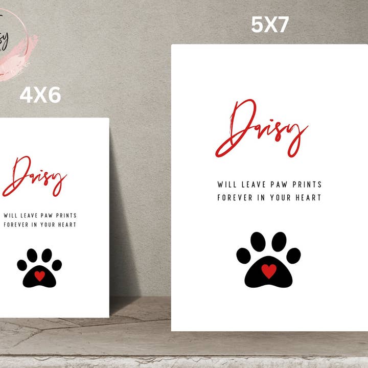 Dog Loss Card for wholesale by TipsyCards