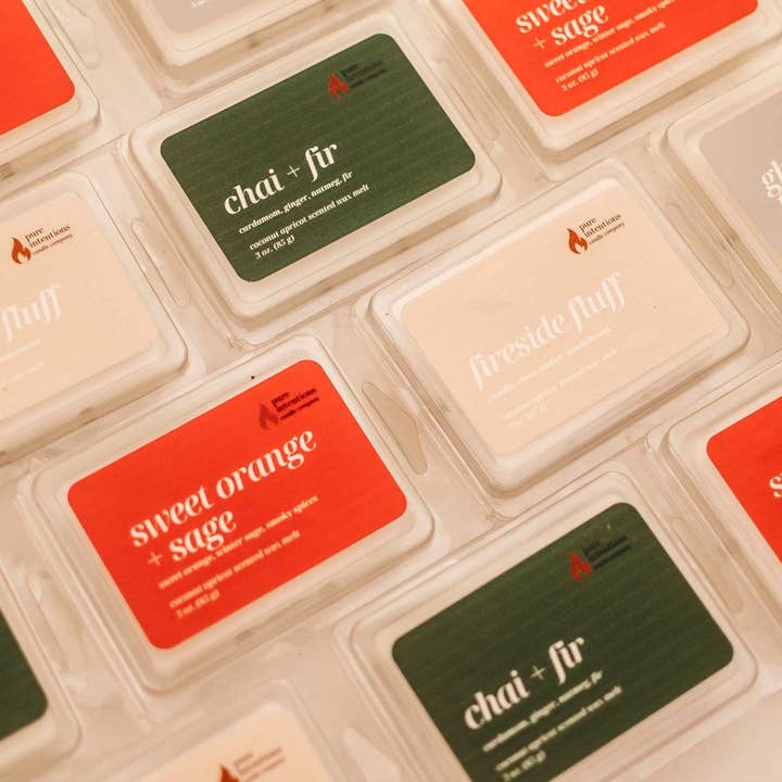 Pure Intentions Candle Company - Wholesale Jar/Filled Candle - Fireside Fluff5