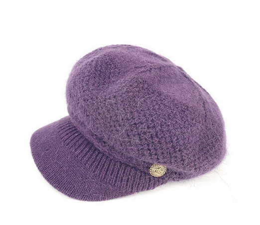 Comfortarians - Vendita all'ingrosso Berretto - Donna - Berretto donna in lana e cashmere, colore solido, spesso e caldo6