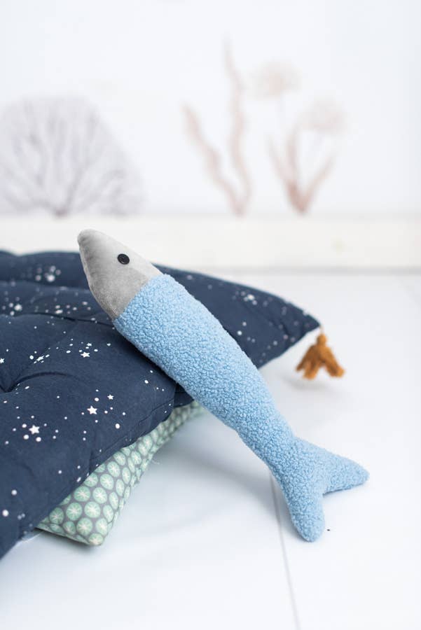 Crochetts - Wholesale Wall Decor - Kids & Baby - LIGHT BLUE FISH PACK5