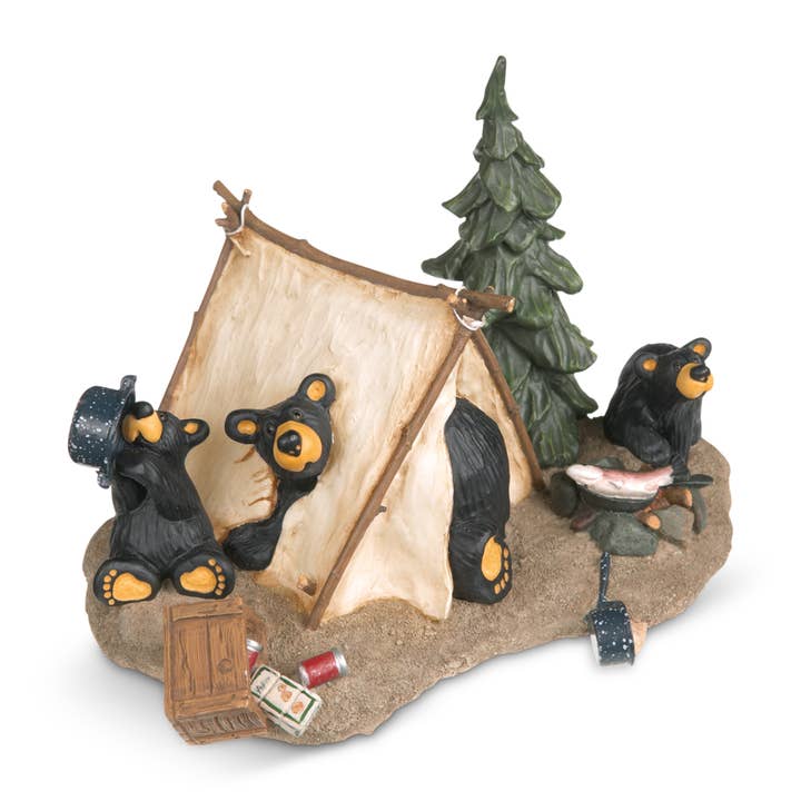 DEMDACO - Wholesale Decorative Figurine - Camp Runamuck Bear Figurine
