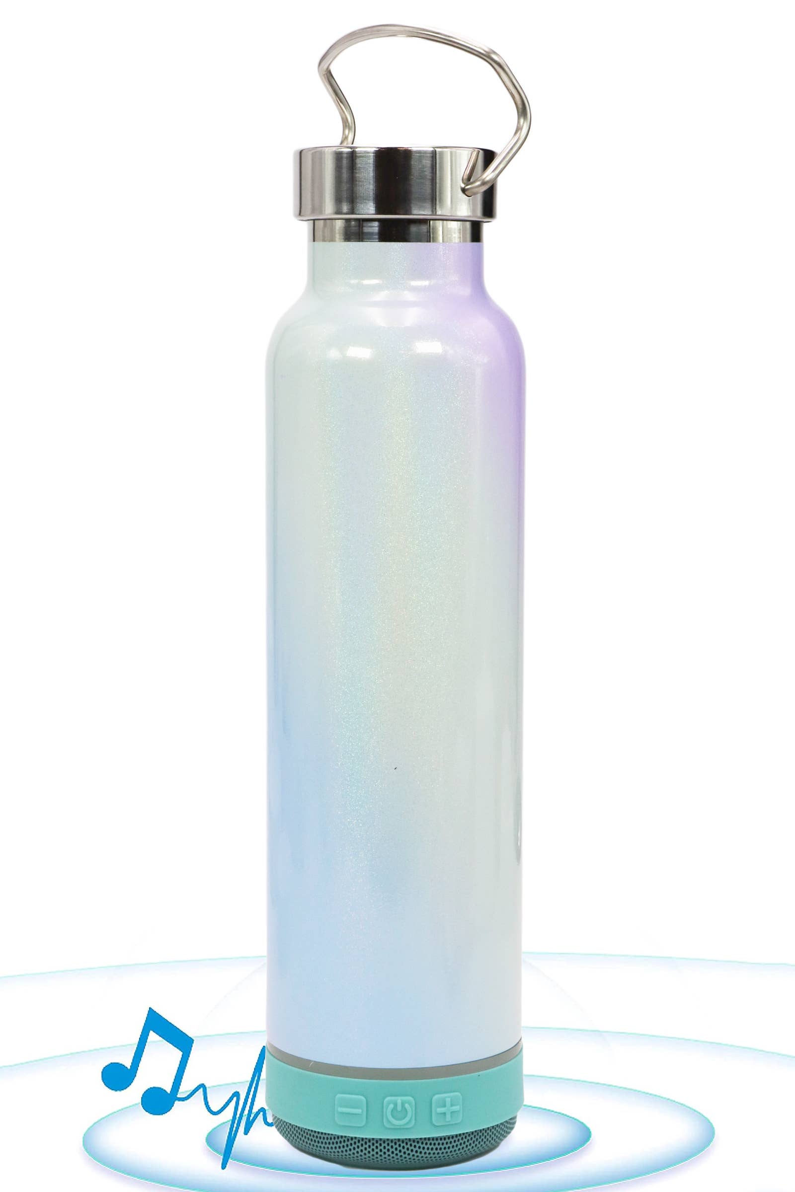 Cap Zone - Wholesale Insulated Mug/Tumbler - Pastel Ombre Insulated Tumbler w/Bluetooth Speaker9