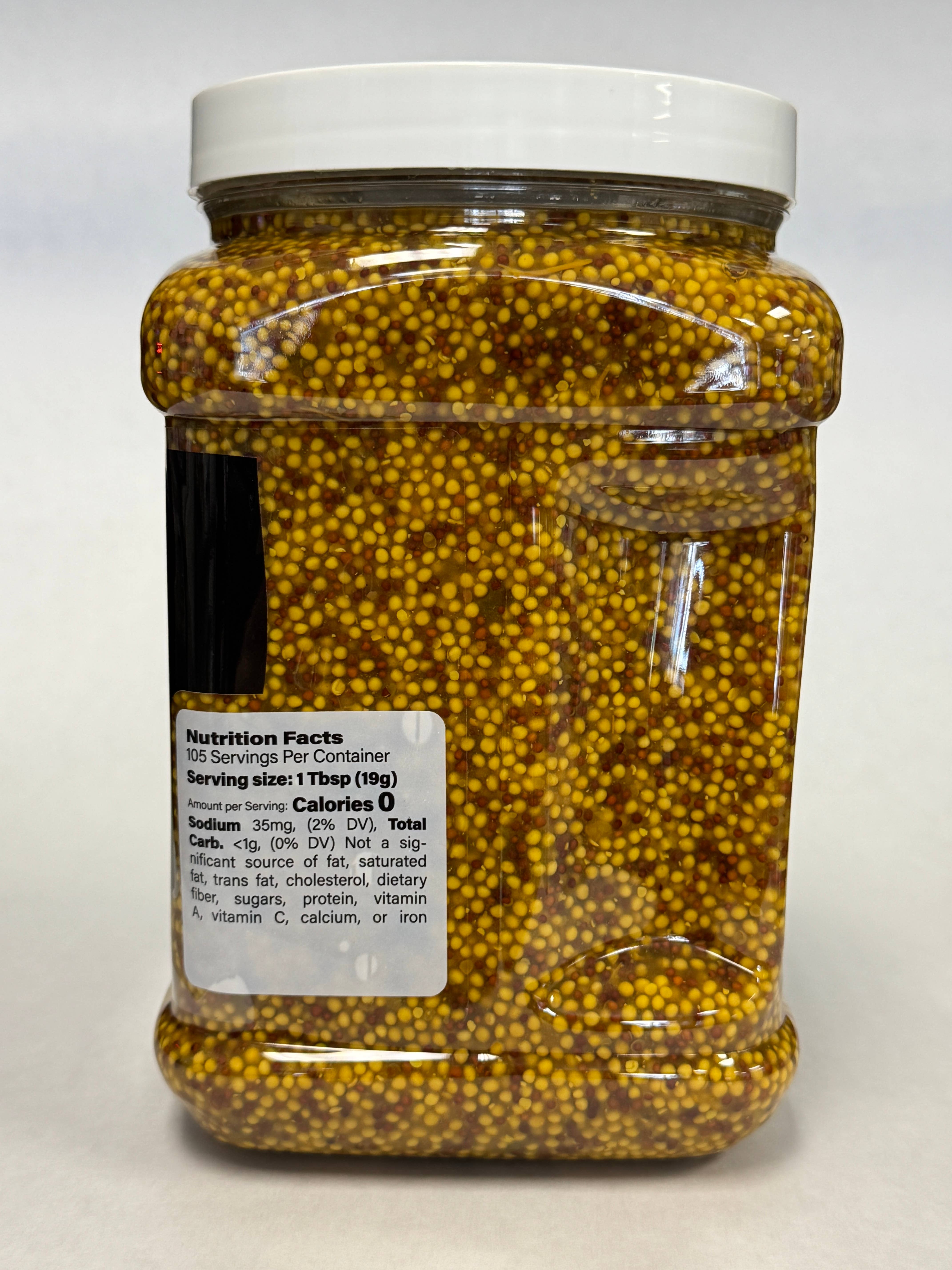 POP Mustards - Wholesale Mustard - POP Mustards ORIGINAL 64 oz Foodservice Tub1