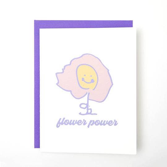 Flower Power - kaart voor wholesale door INDIGO LOVES VIOLET