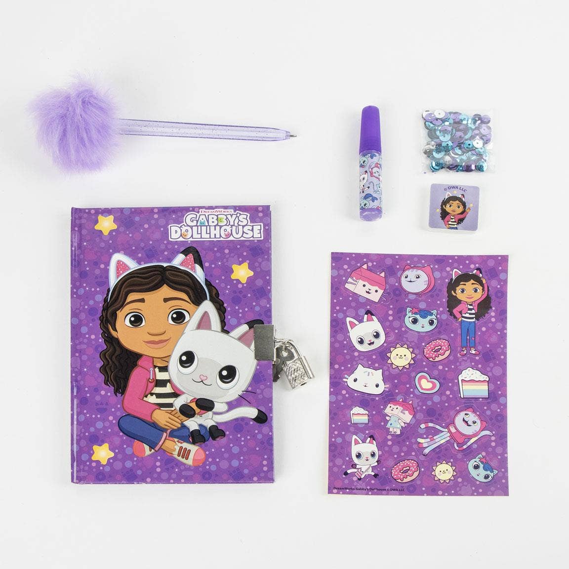Mastoys, S.L. - Wholesale Stationery/Notecard Set - GABBY'S DOLLHOUSE DIARY SET - 27000017601