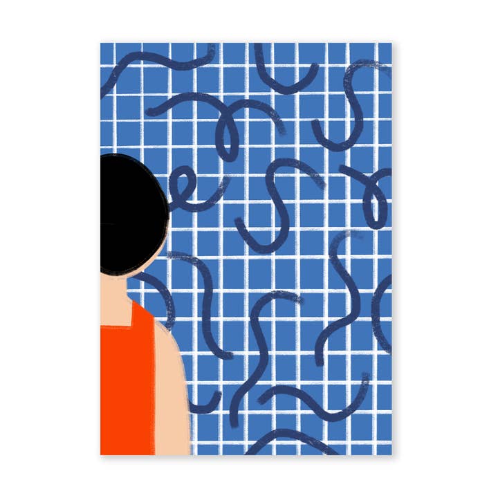 Pool Card for wholesale by Molly Bland