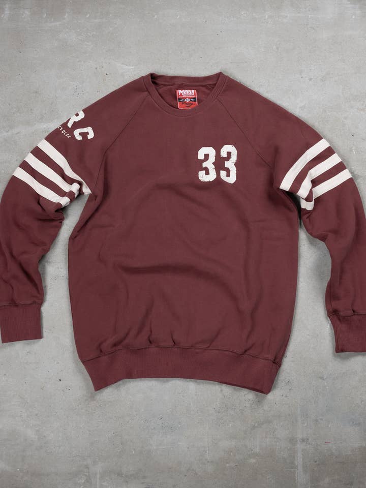 Bordeaux SPADES Sweatshirt für den Großhandel von Maria Riding Company