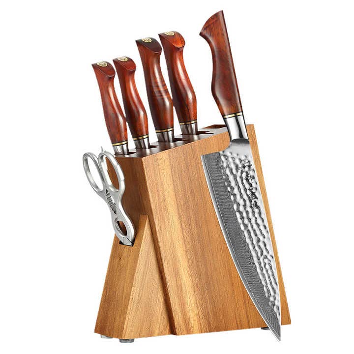 B30R 7pcs knife set for wholesale by Xinzuo
