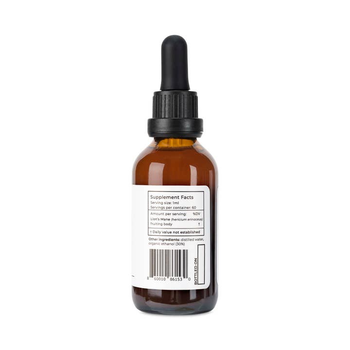 GO Mushrooms - Wholesale Tincture - LION’S MANE3