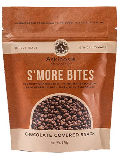 Étui S'more Bites enrobé de chocolat (6 sachets) pour la vente par Askinosie Chocolate