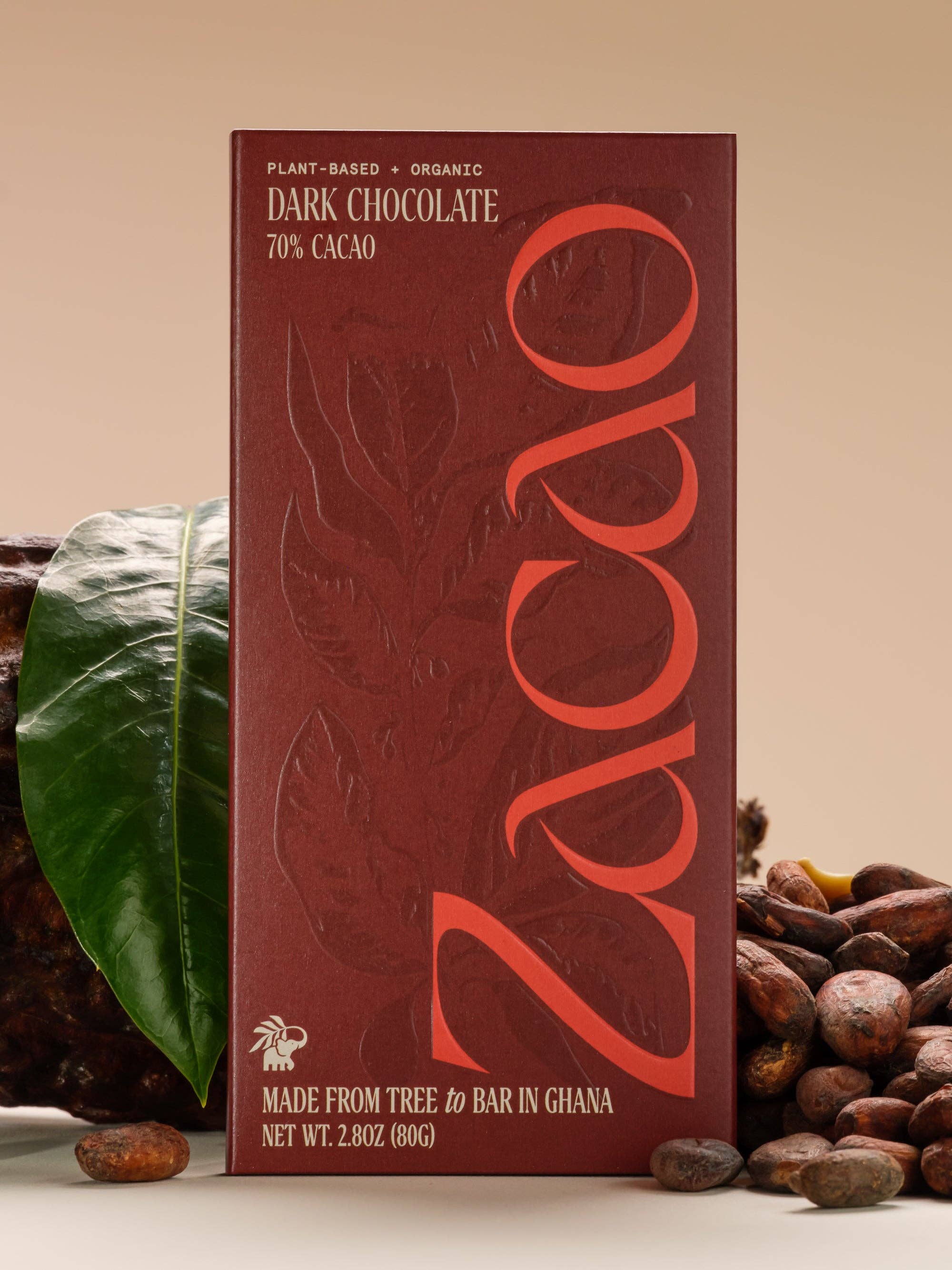 Zacao Chocolate - Wholesale Chocolate Bar - 70% Cacao Dark Chocolate