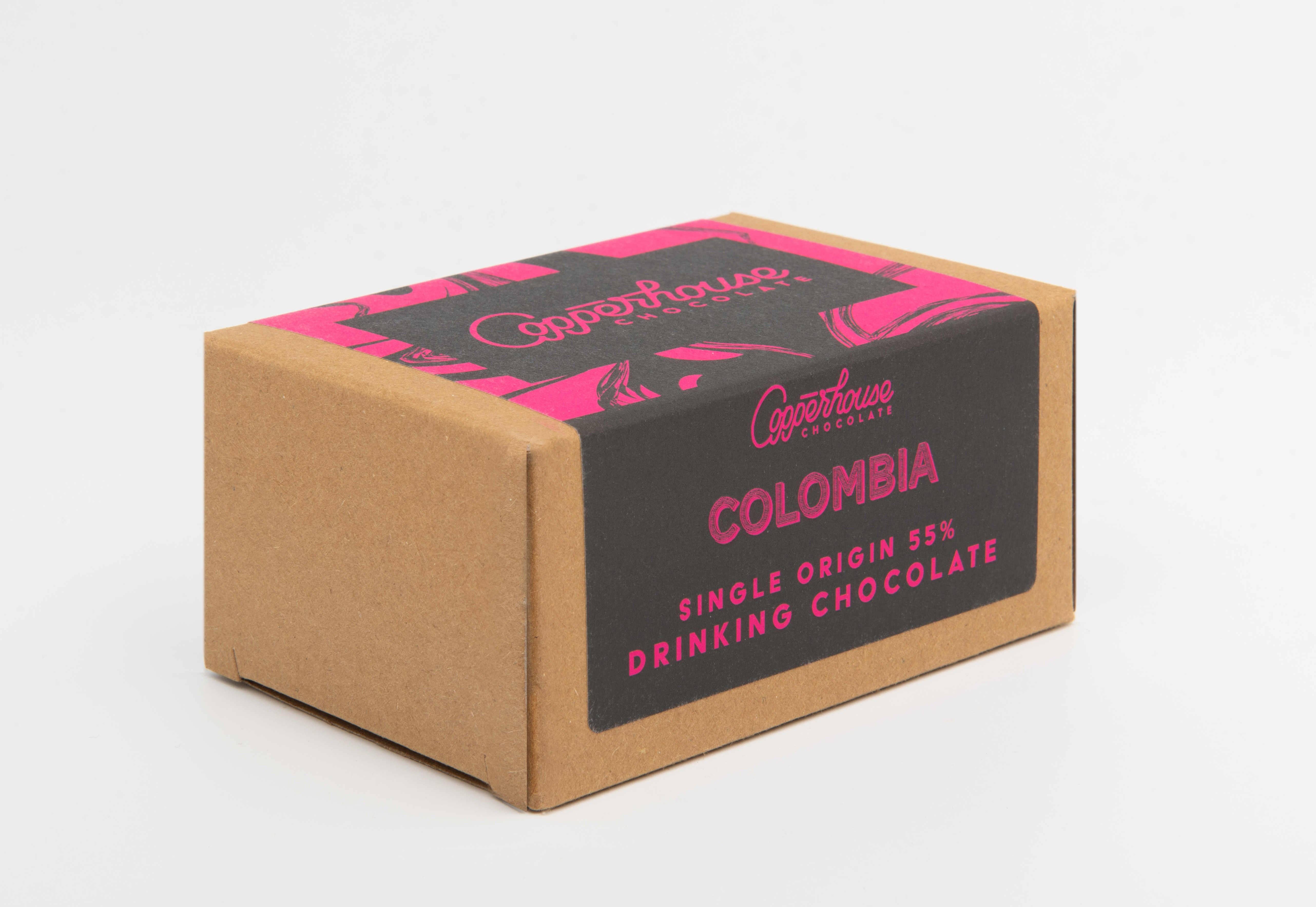 Copperhouse Chocolate - Venta al por mayor Preparado de chocolate caliente - Colombia 55% Chocolate caliente de origen único1
