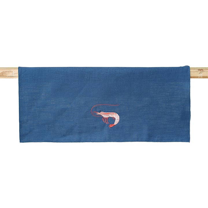 MARINA pure linen table runner for wholesale by Giardino Segreto