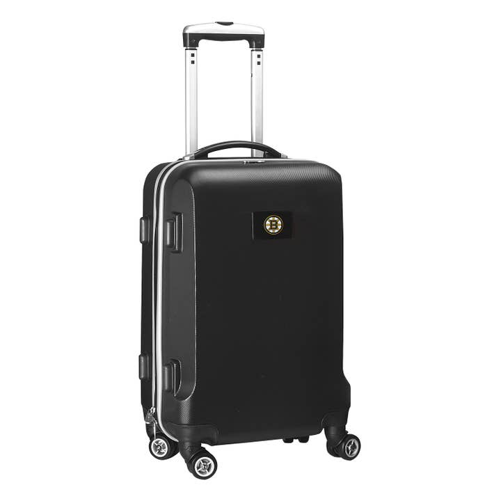NHL Boston Bruins 21" Carry-On Hardcase Spinner for wholesale by Mojo Licensing