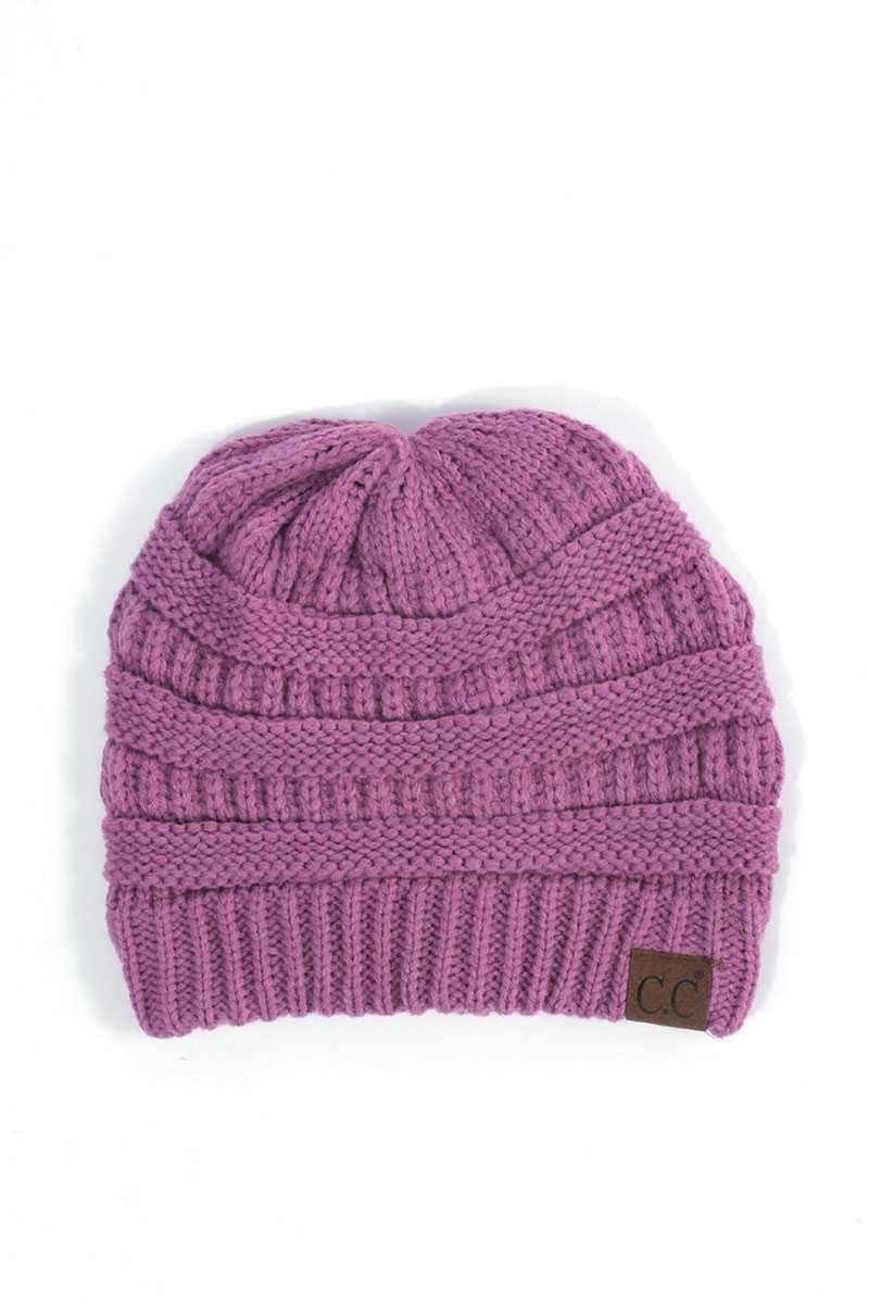 Oblige by G – Großhandel Beanie – Damen – Klassische Strickmütze mit C.C.-Etikett HAT-20A28