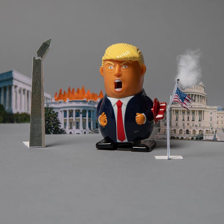 Unemployed Philosophers Guild - Wholesale Gag Gift/Novelty Gift - Trumpzilla Wind-Up Toy4