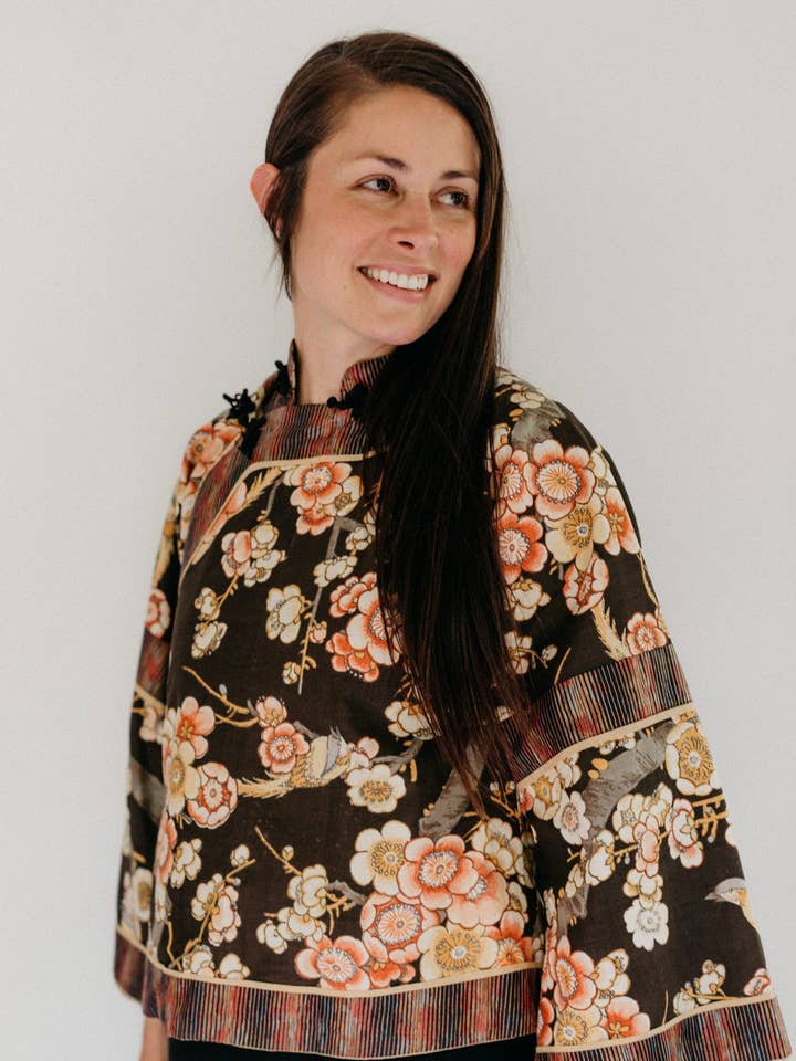 114 Chinese Jacket - Sewing Pattern for wholesale by Folkwear