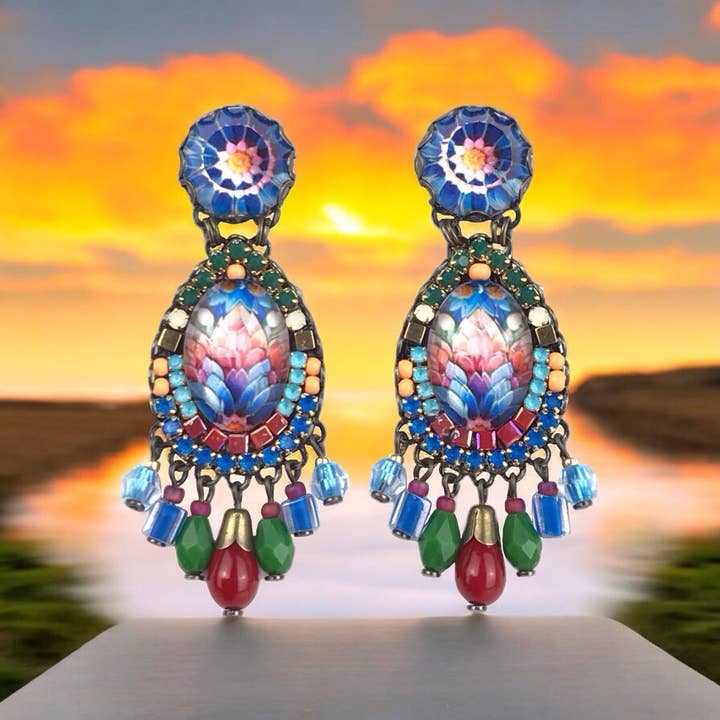 melizijewelry - Wholesale Dangle Earrings - Nomada crystal earrings4