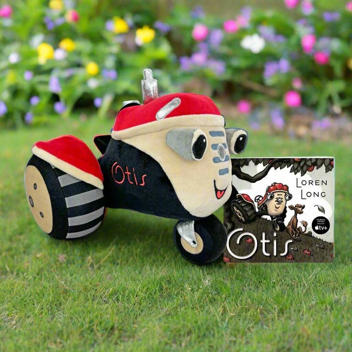 MerryMakers - Wholesale Stuffed/Plush Toy - Kids & Baby - Otis The Tractor Plush with board book1