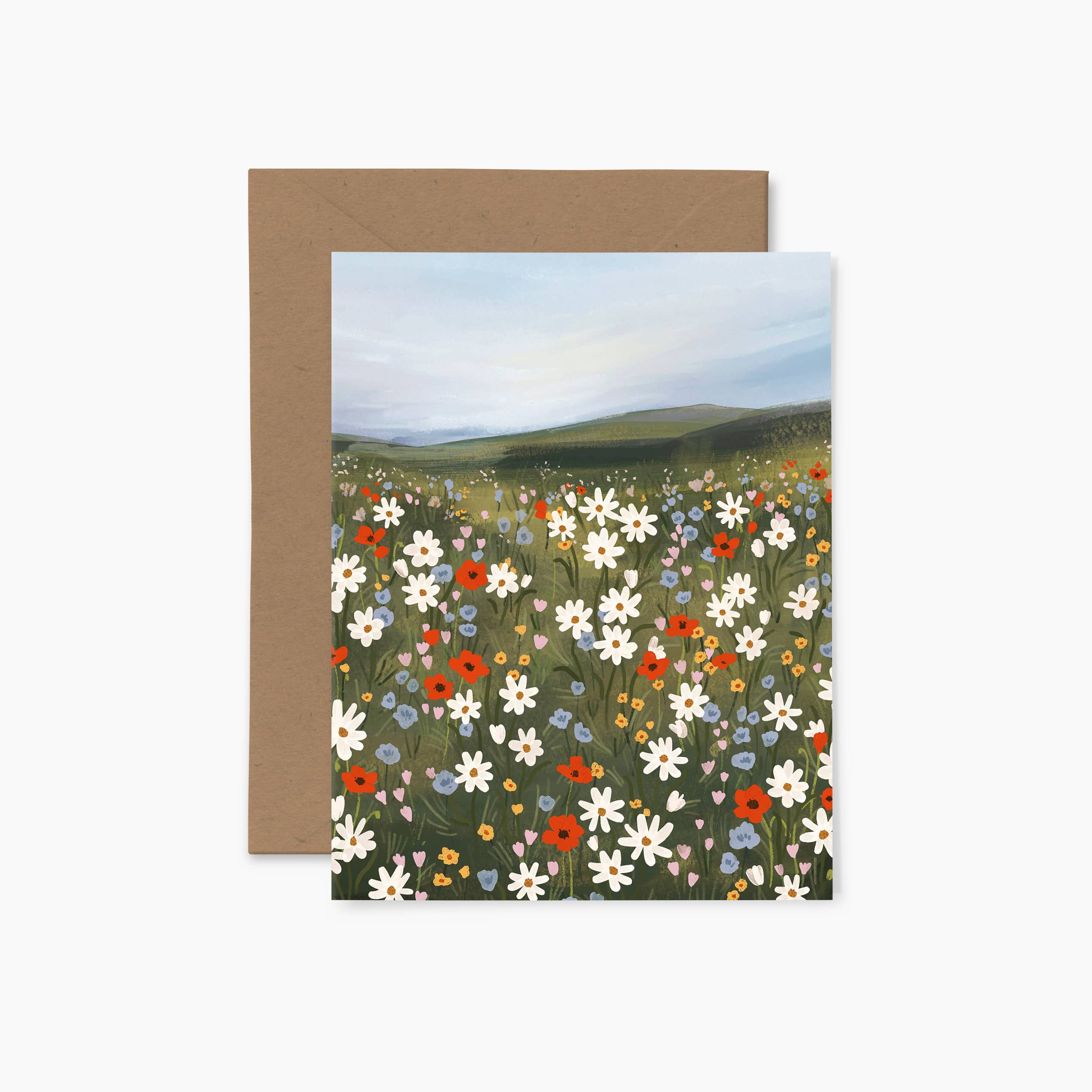 Papier Fleuri Co. - Wholesale Everyday Greeting Card - Summer Field | Greeting Card