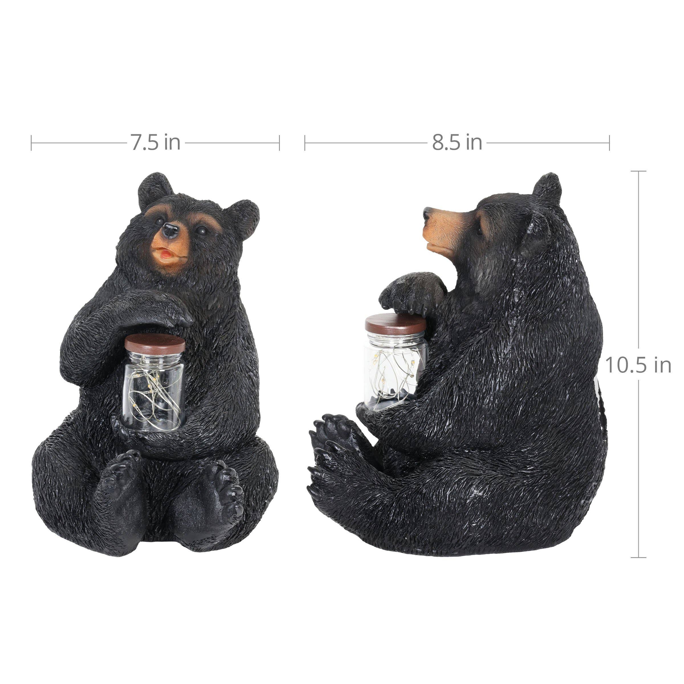 Exhart - Wholesale Outdoor Ornament/Decor - Solar Bear With Fireflies7