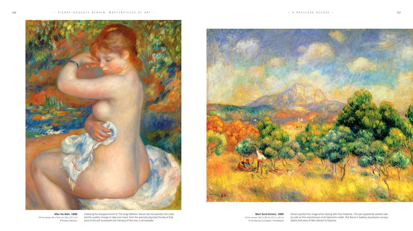 Simon & Schuster - Wholesale Arts & Entertainment Book - Pierre-Auguste Renoir Masterpieces of Art by Dr Julian Beecroft4