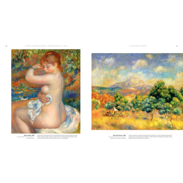 Simon & Schuster - Wholesale Arts & Entertainment Book - Pierre-Auguste Renoir Masterpieces of Art by Dr Julian Beecroft4