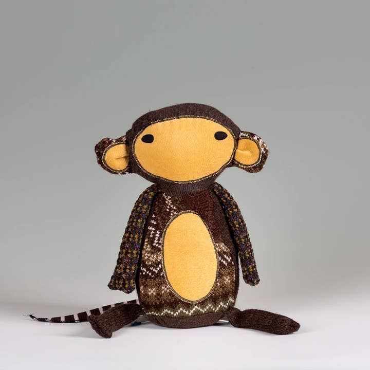 "Cheeks" the Monkey - Stuffed Animal for wholesale by Reimaginary Friends