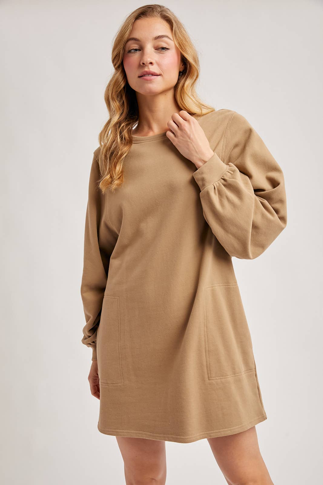 Bluivy - Vente Robe – femme - Robe mini en french terry27