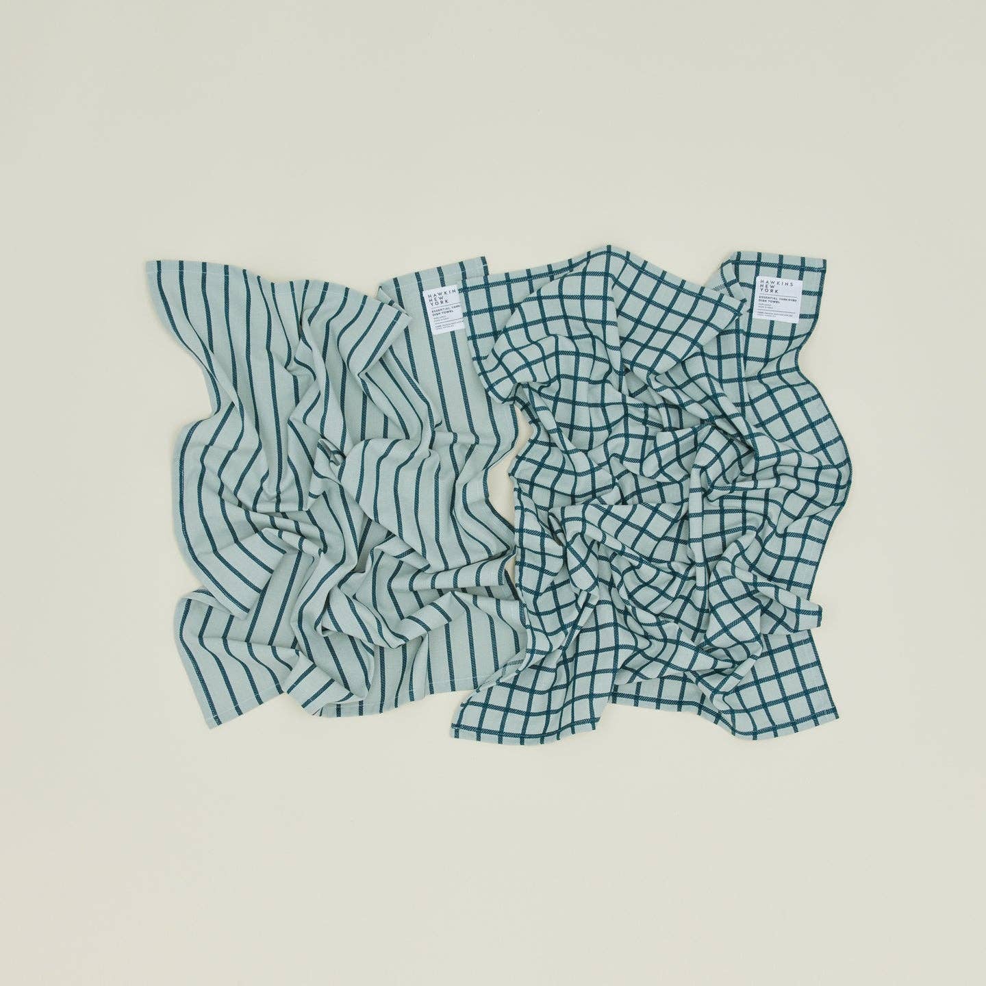 Hawkins New York - Wholesale Tea Towel - ESSENTIAL YARN DYED DISH TOWEL - SET OF 21