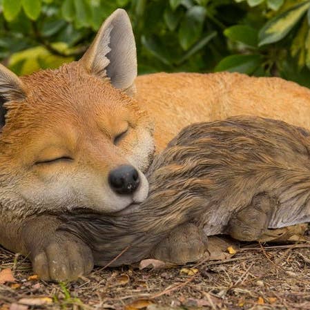 Fox Sleeping for wholesale by Hi-Line Gift Ltd.