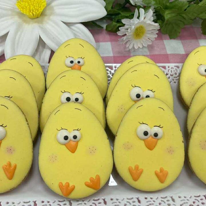 Egg Chic Easter Dog Cookie for wholesale by Thriving K-9 Collective