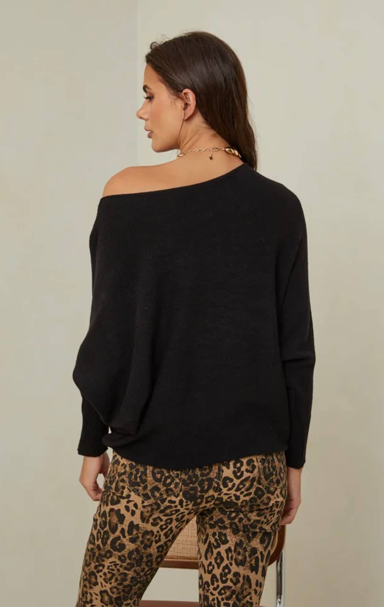 LÉA & LUC - Vendita all'ingrosso Maglione tricot - Donna - Maglione con maniche a pipistrello REF. 009981