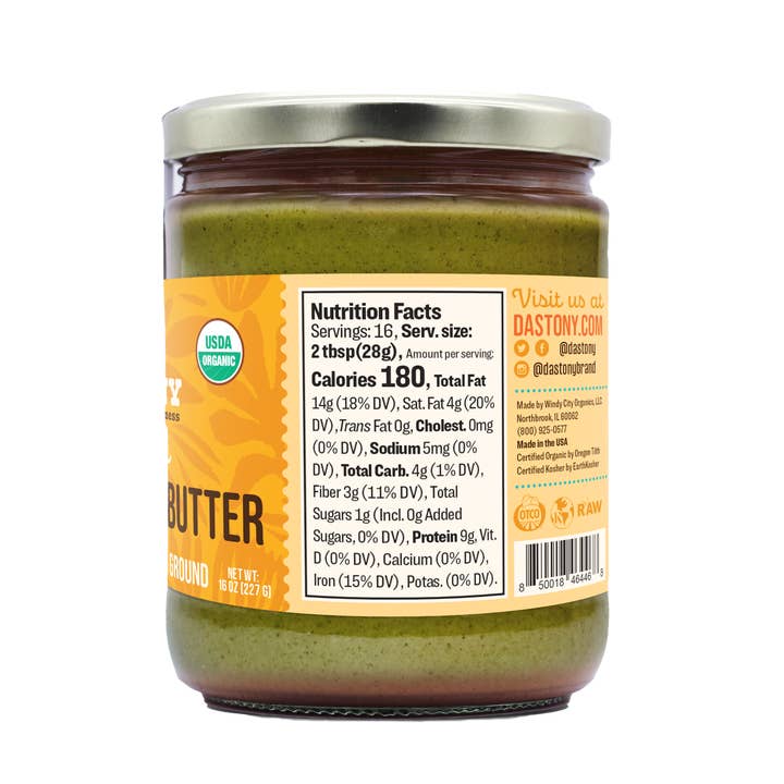 Windy City Organics - Wholesale Nut Butter - Organic Sprouted Pumpkin Seed Butter7