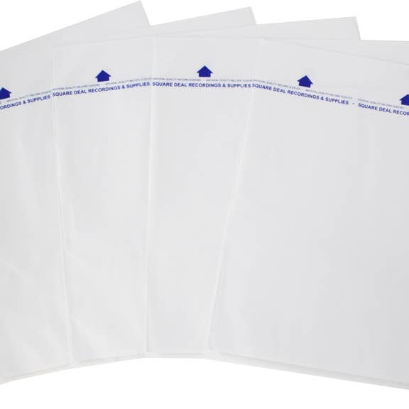Square Deal Recordings & Supplies - Wholesale Music Accessory - 12" LP Archival Quality Rice Paper Inner Sleeves