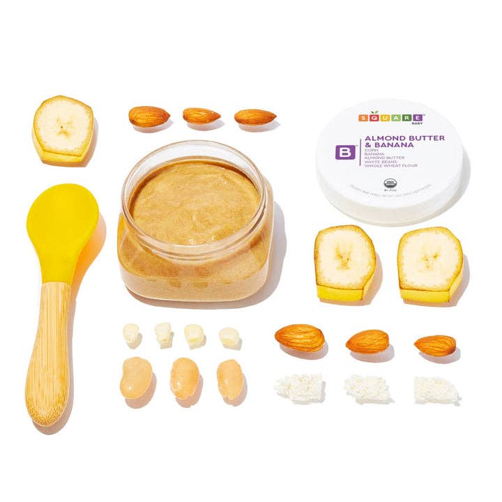 Square Baby - Wholesale Baby Food - Almond Butter & Banana2