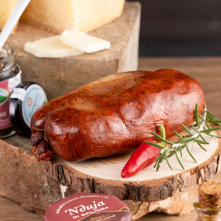 'Nduja di Spilinga Monte Poro darm 500 gr voor wholesale door Calabria da Gustare