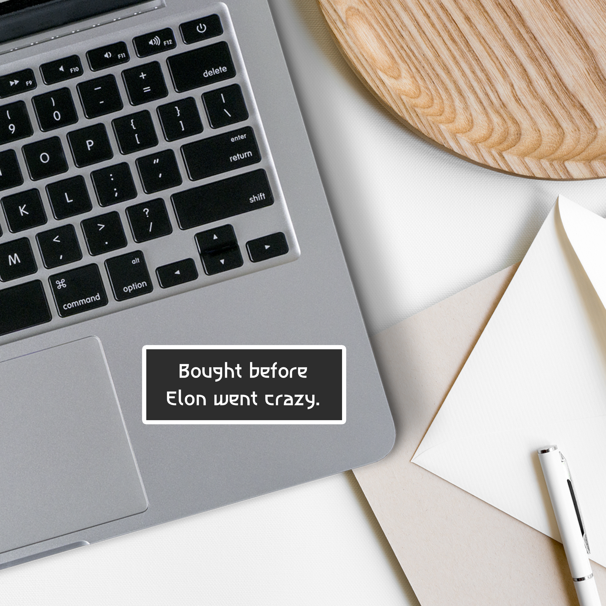 SlapPolitics Stickers - Wholesale Sticker - Tesla Elon Musk | Politics | Waterproof Bumper Sticker2