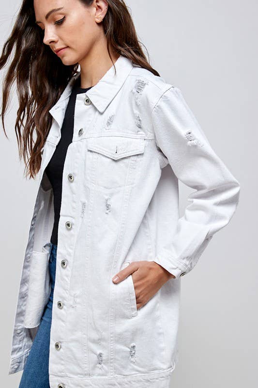 patrol jeans - Wholesale Denim Jacket - Women's - Women's Denim Jacket with Distressed (OPEN PACK)21