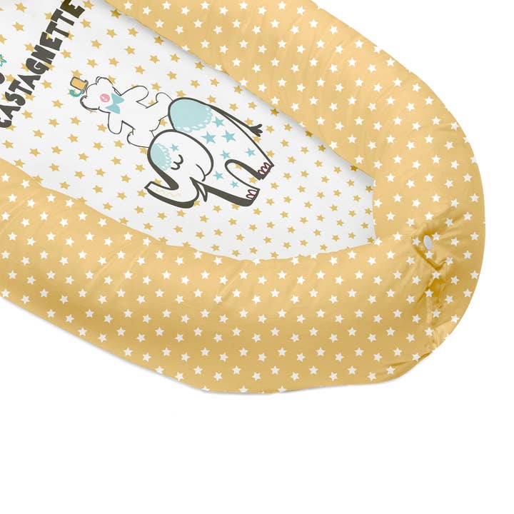 S&P NEWBORN, S.L. (Lulu) – wholesale Kudde - Barn och baby – MOISES CIRKUS LULU KUDDE OCKRA2