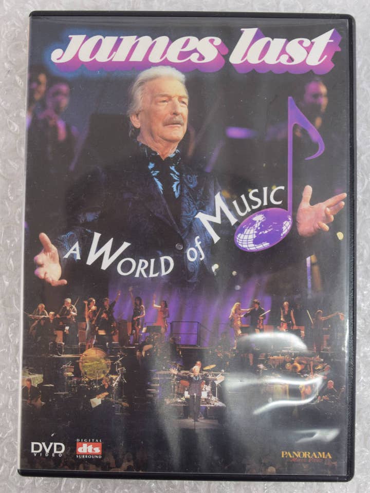 En Verden Af Musik JAMES LAST Forseglet Film VHS Bånd for engroshandel hos Real Retro