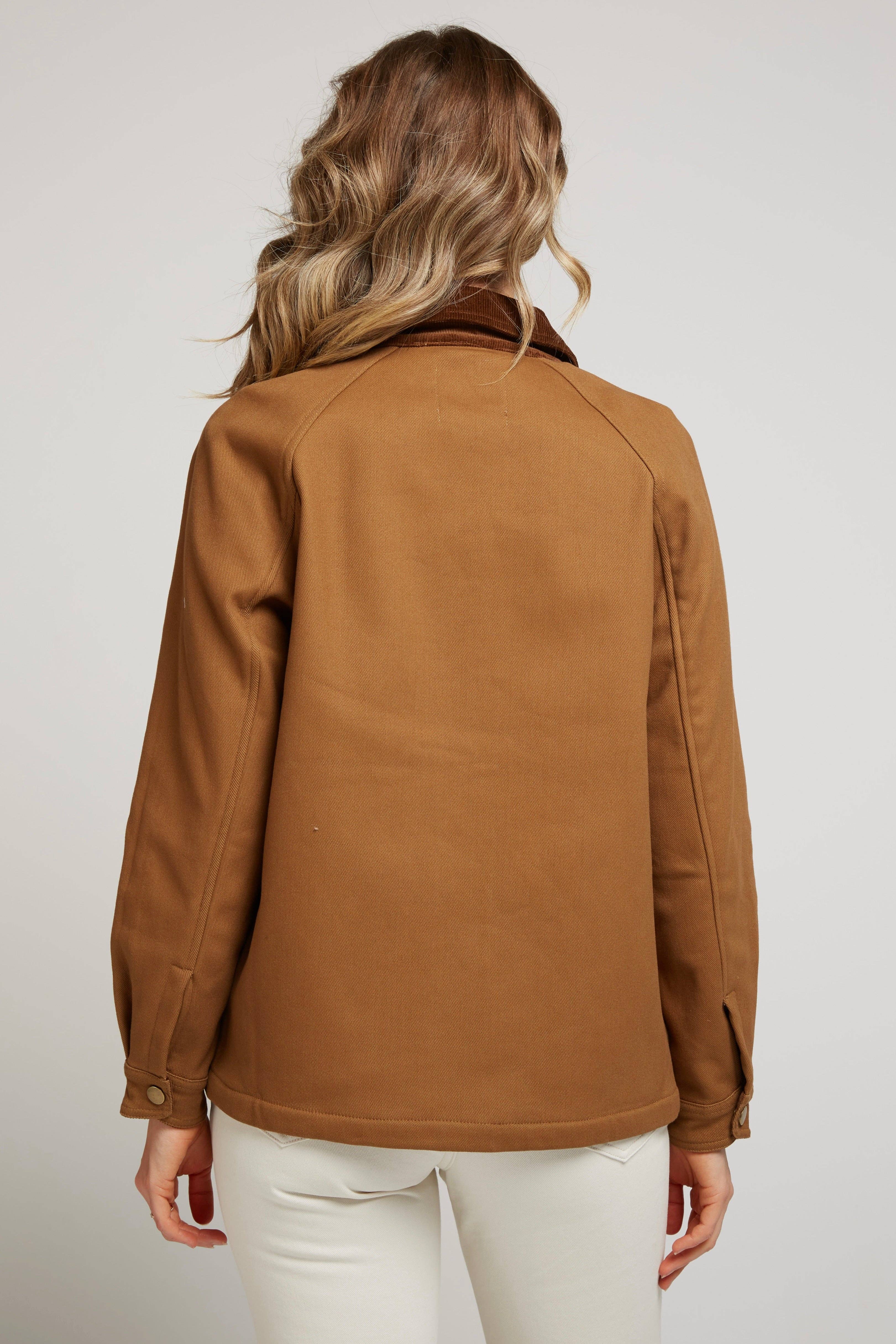 Andy & Lucy - Wholesale Jacket - Women's - ACHILE - Hunter jacket in structured cotton7