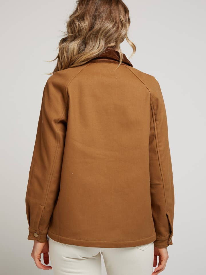 Andy & Lucy - Wholesale Jacket - Women's - ACHILE - Hunter jacket in structured cotton7