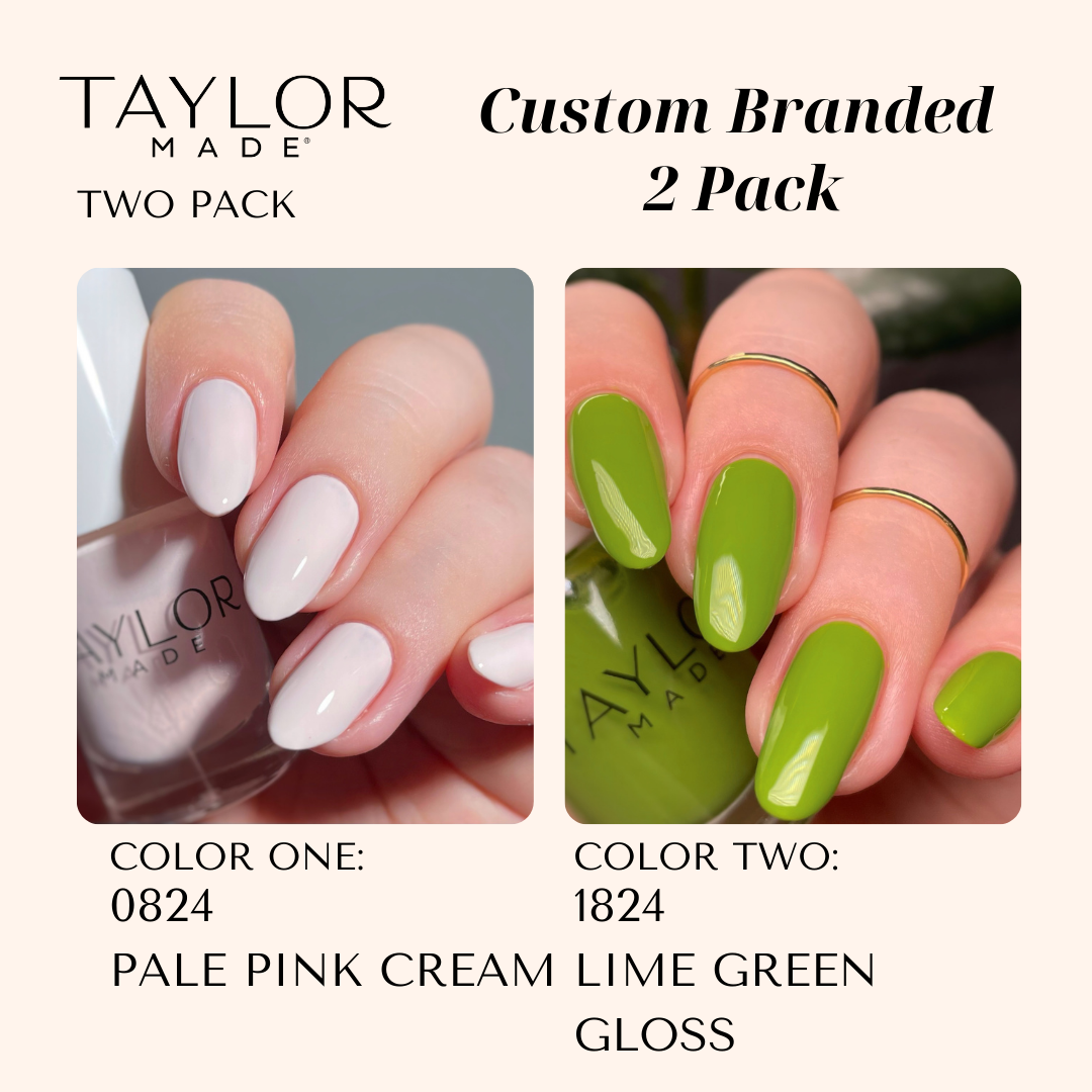Taylor Made Polish – wholesale Nail polish – Custom Nail Polish: 2 Pack Long-wearing + Vegan + Non-toxic129