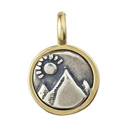 Day Mountain charm for wholesale by Marmalade Jewellery