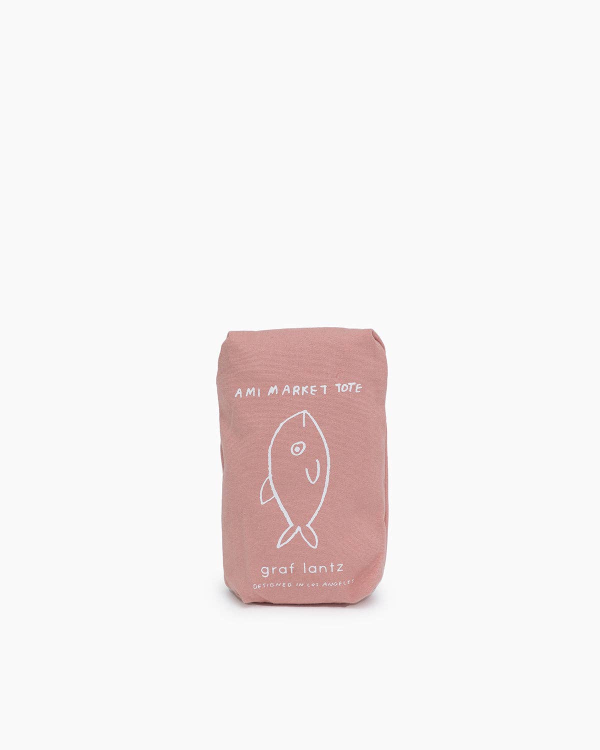 Ami Cotton Net Market Tote in Rose for wholesale on Faire1