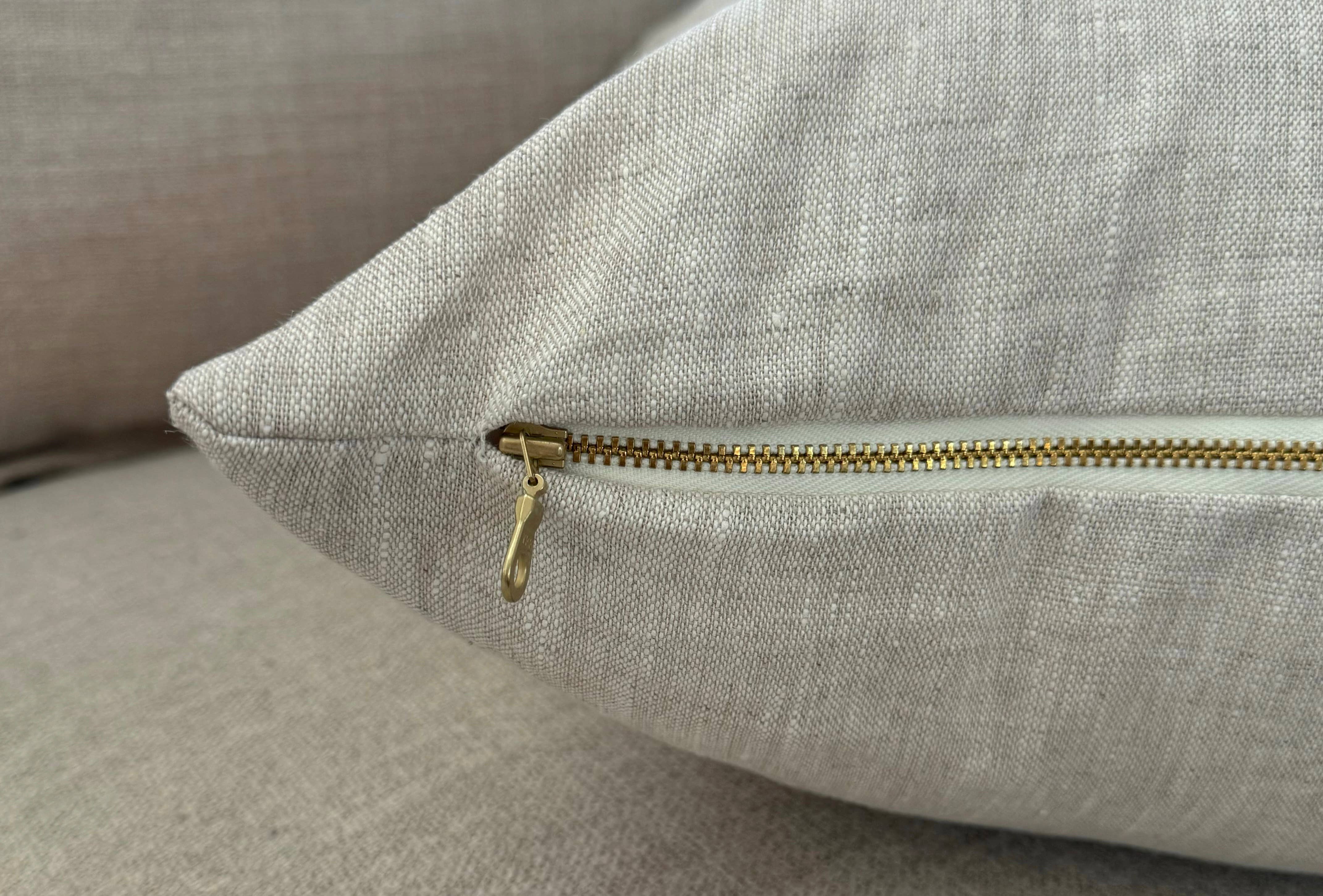 Shannan Bower Home - Wholesale Throw/Decorative Pillow - Claire Neutral Linen | Designer Pillow 1