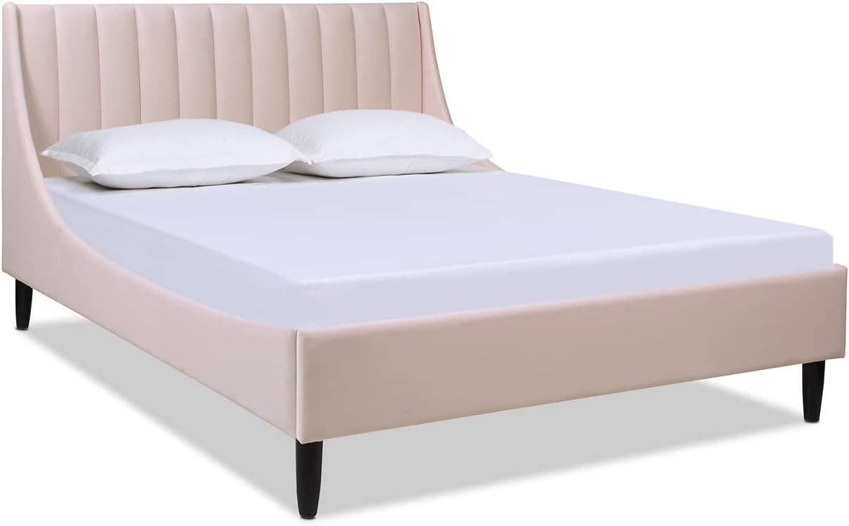 Jennifer Taylor Home - Wholesale Bed - Aspen Vertical Tufted Modern Headboard Platform Bed3