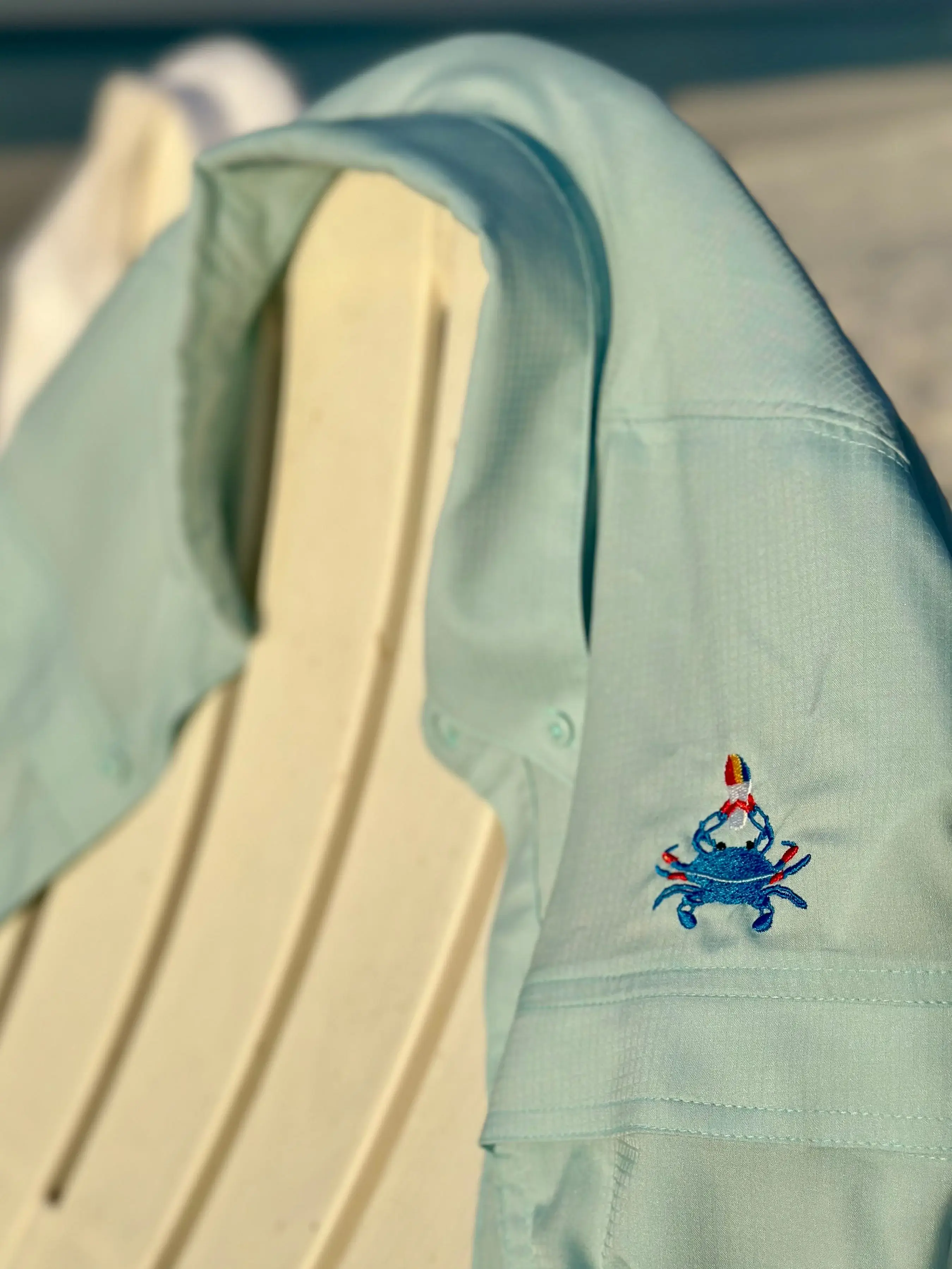 WHEREable Art, LLC – wholesale Buttoned-down shirt – Unisex – Men's Sun Protection Fishing Shirts 13